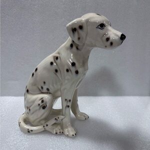 Vintage Duke Dalmatian Ceramic Dog